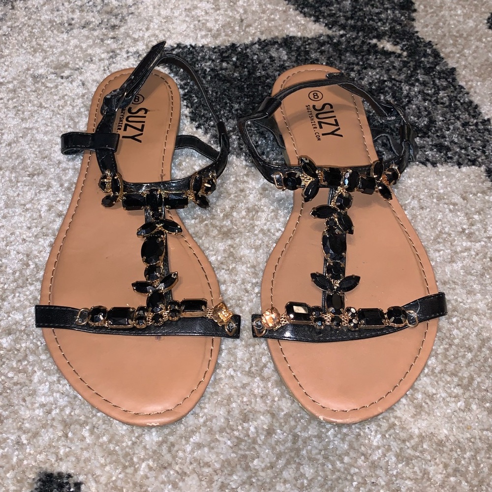Jewelled sandals